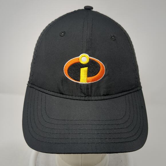 Incredibles 2 Strapback Baseball Cap Black One Size Adjustable Embroidered - Picture 2 of 10